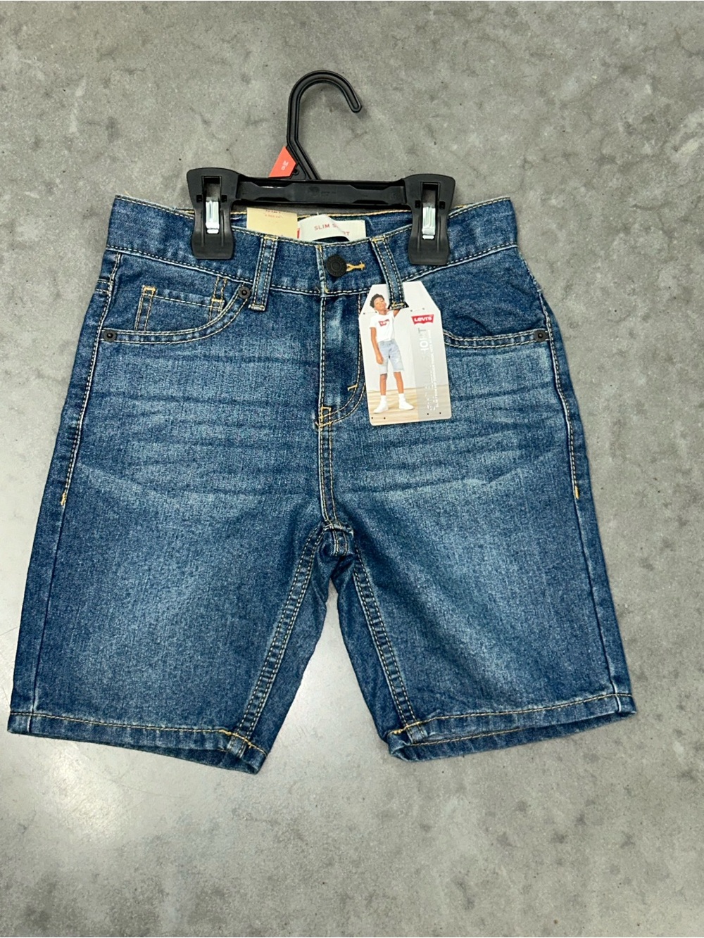 Levi's Blue Denim Kids' Jean Shorts